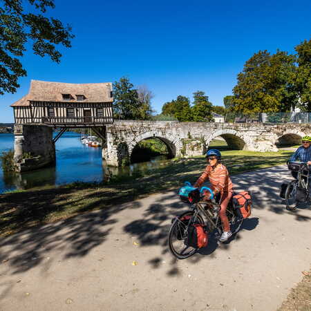 La seine outlet à vélo gpx